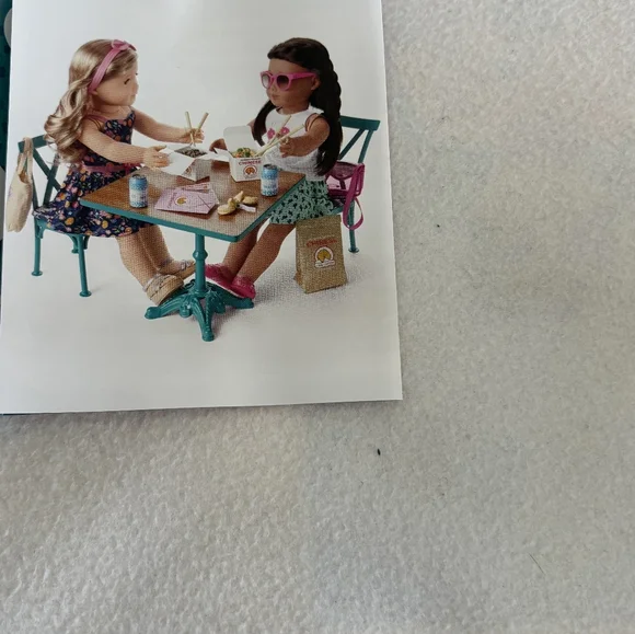 American Girl Truly Me Spaghetti Dinner Set for 18'' Doll With Box - Picture 5 of 5